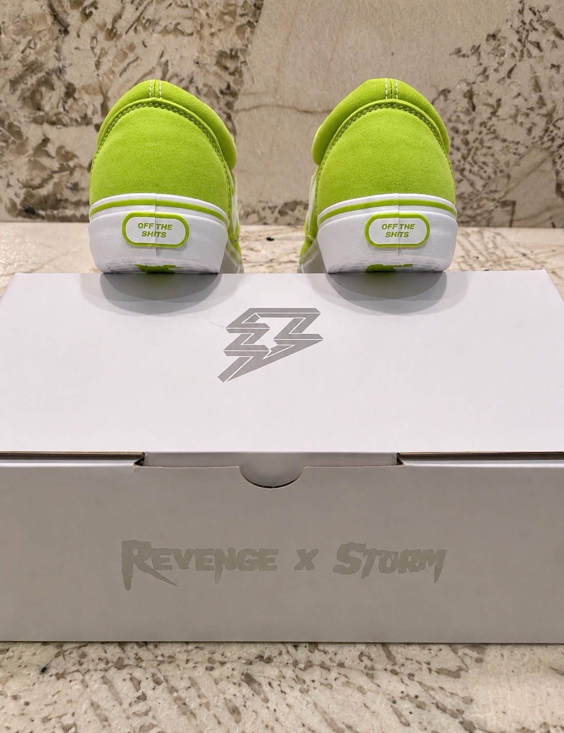 Revenge x Storm LA Lime Green Size 11M/12.5W Brand New Authentic Next Day Ship