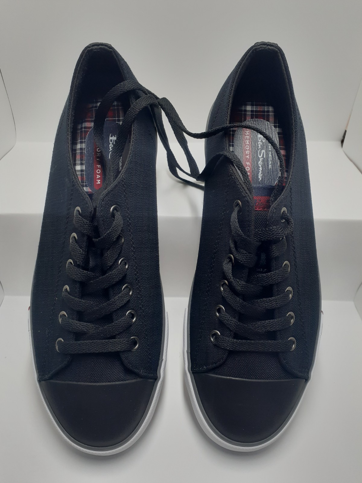 Ben Sherman Dorset Lo Black Sneakers Size US 8.5