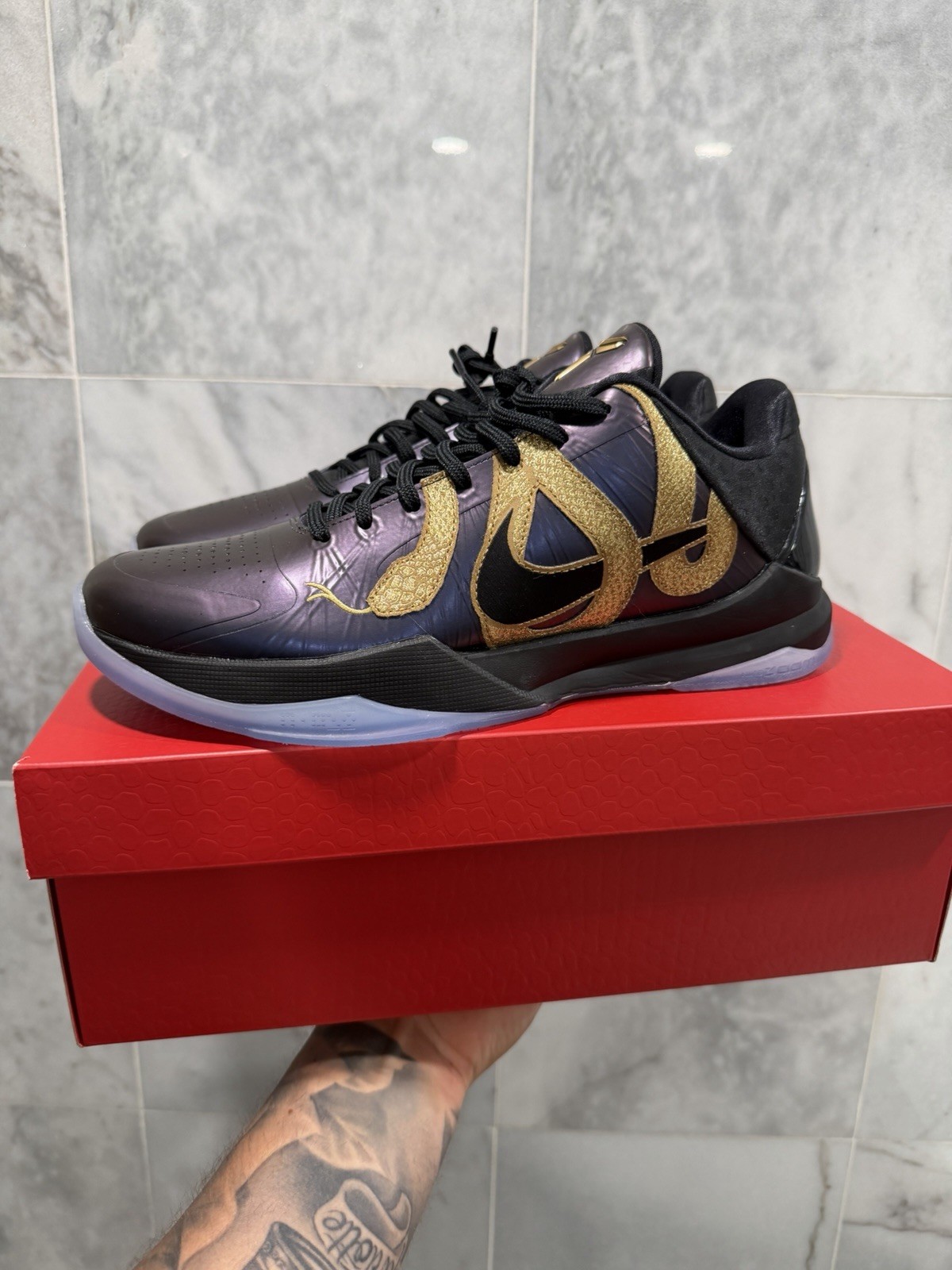 Size 10.5 – Nike Zoom Kobe 5 Protro Year of the Mamba – Eggplant