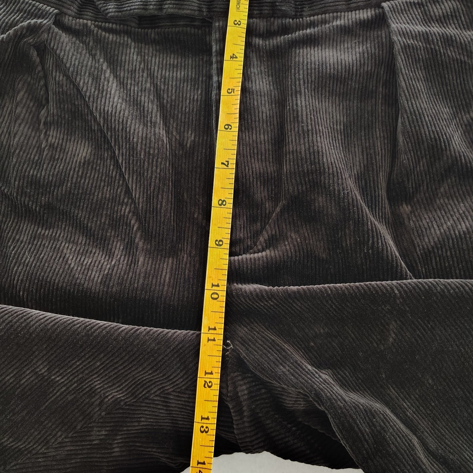 Polo Ralph Lauren Classic Fit Pants Mens 36/32 Brown Corduroy Pleated Trousers