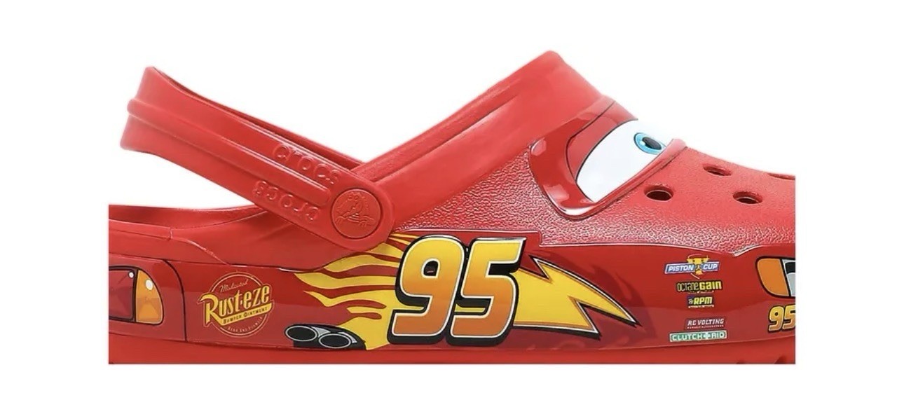 Crocs J3 Junior Lighting McQueen Light Up ⚡️NWT New with Tags Fast Shipping. ⚡️