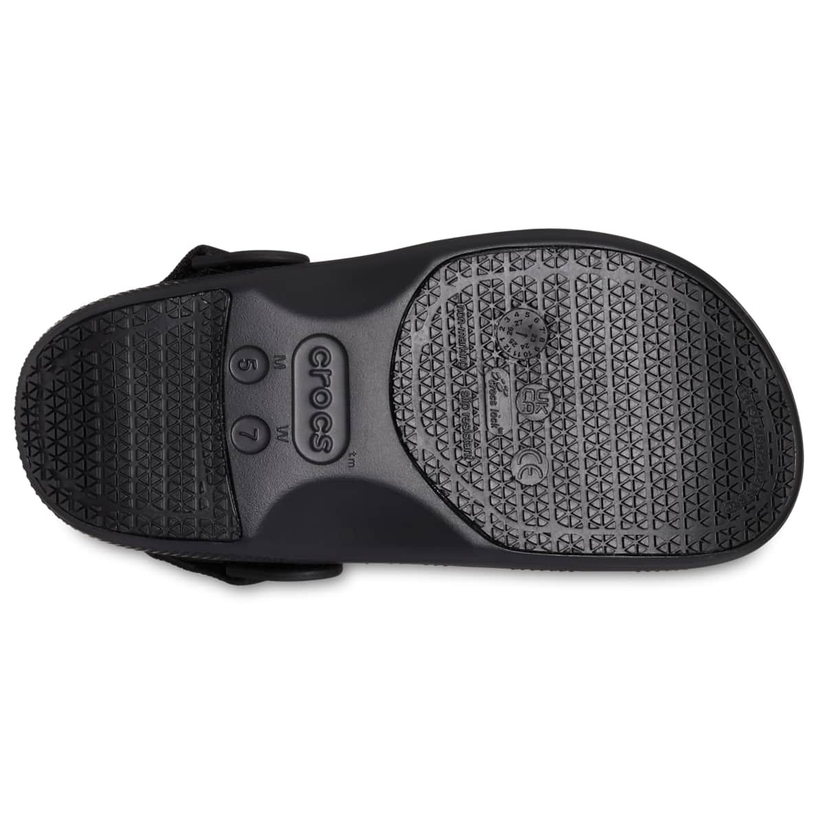 Crocs Adult Classic Work Clogs Adjustable Slip Resistant Work Shoes
