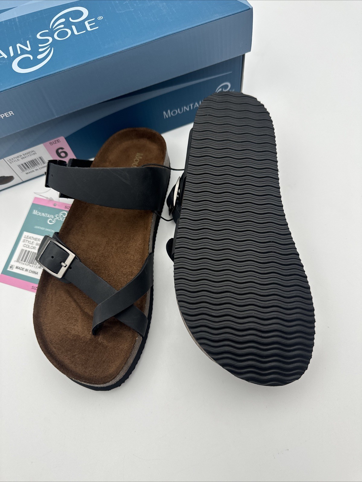 Mountain Sole Black Size 6