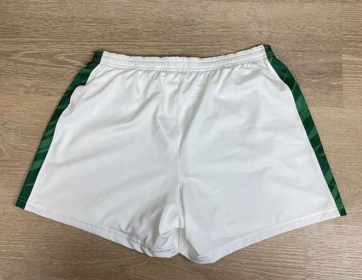 Nike Women’s Athletic Soccer Shorts Sz. M NEW White/Green FJ9602-100 TIGERS