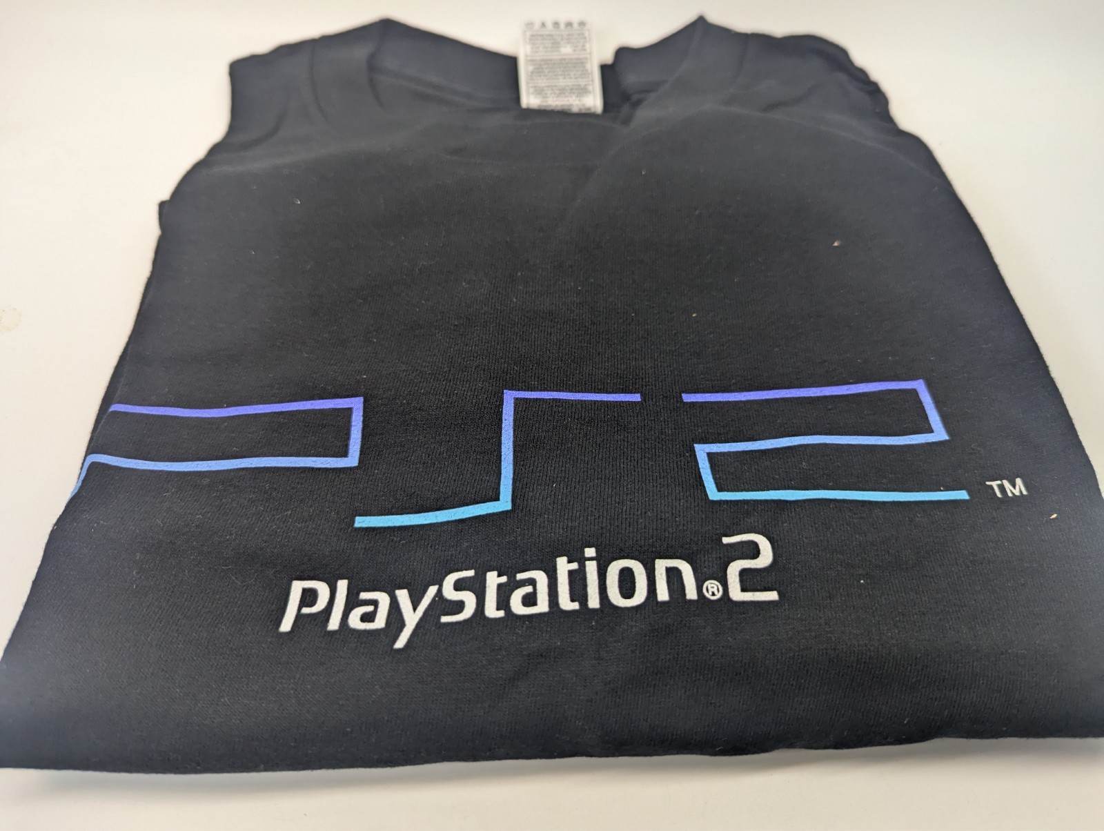 PlayStation 2 Shirt 2003/4 Print Fruit of the Loom Large