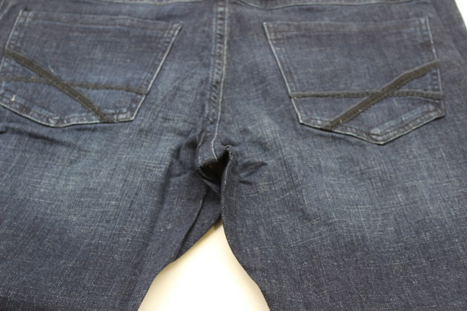 T K Axel Men’s Slim Bootcut Stretch Jeans Dark Wash 34 X 32 34X32 Blue New Boot