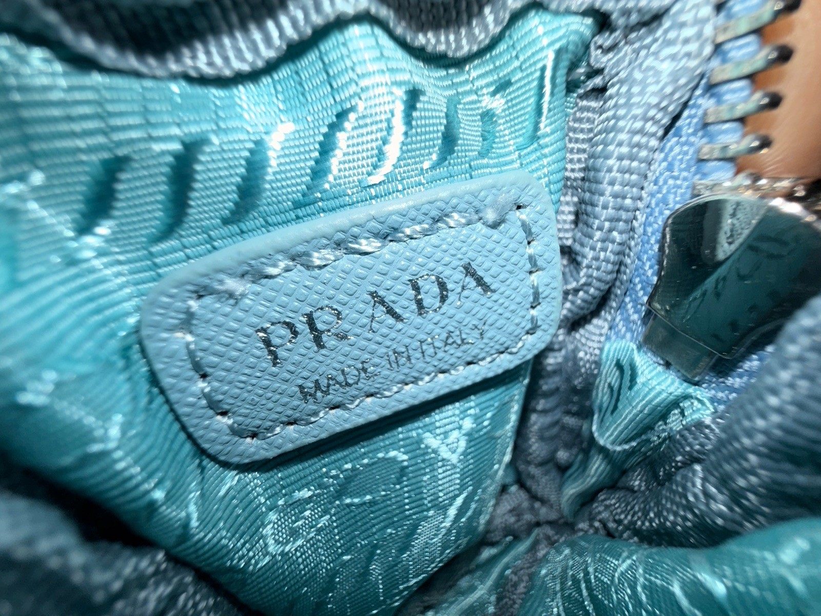Prada Re-Edition 2005 Re-Nylon Bag Set Celeste Blue | Full 3-Piece Complete Set