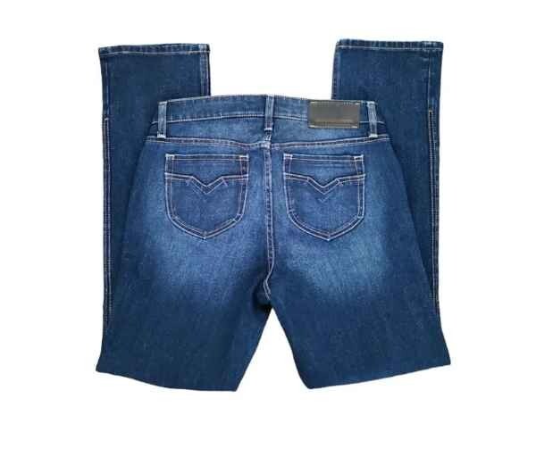 Harley Davidson Womens Jeans FXRG Armalith Denim Mid-Rise NWT 30 98268-19VW $295