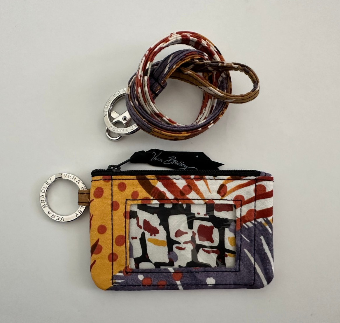 Vera Bradley Lanyard and Zip ID Case New – Buyer’s Choice