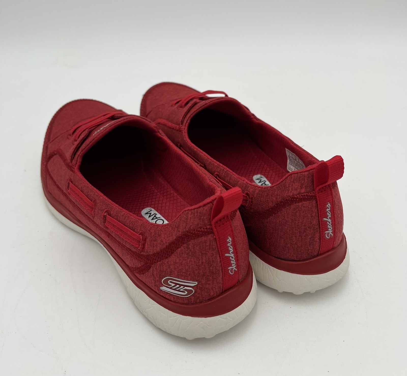 Skechers Microburst Topnotch Comfort Casual Shoes Women’s Size 8 Red