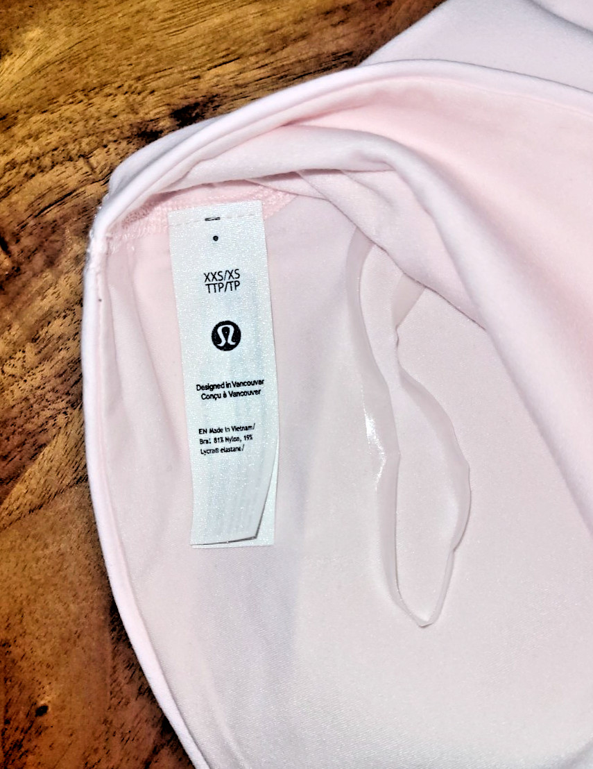 NWT Lululemon Bend This V & Racer Bra-Strawberry Milkshake XXS/XS, S/M, L/XL HOT