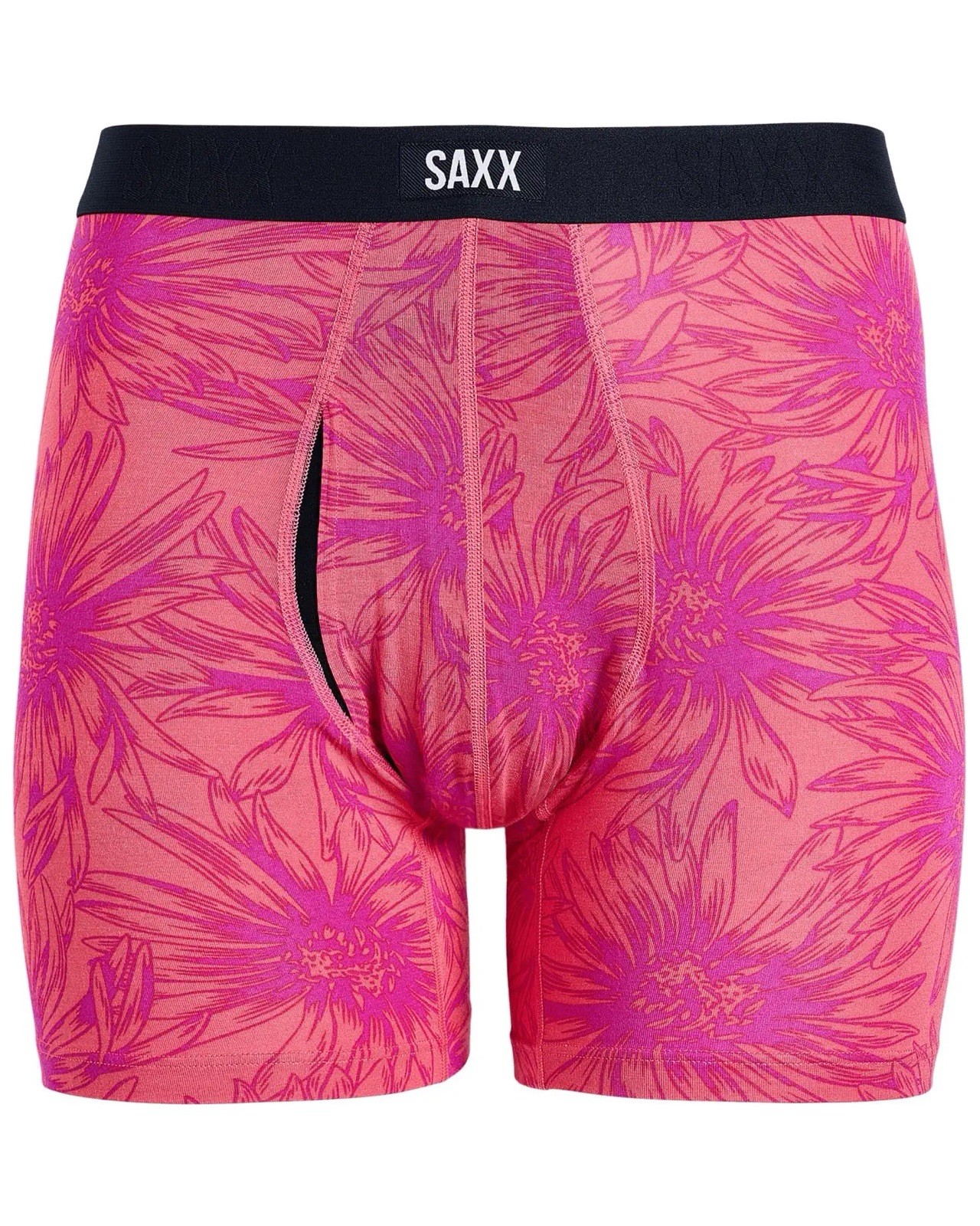 NEW Saxx VIBE Xtra Soft Comfort Boxer Brief Size XL. Big Daisy-Gumball