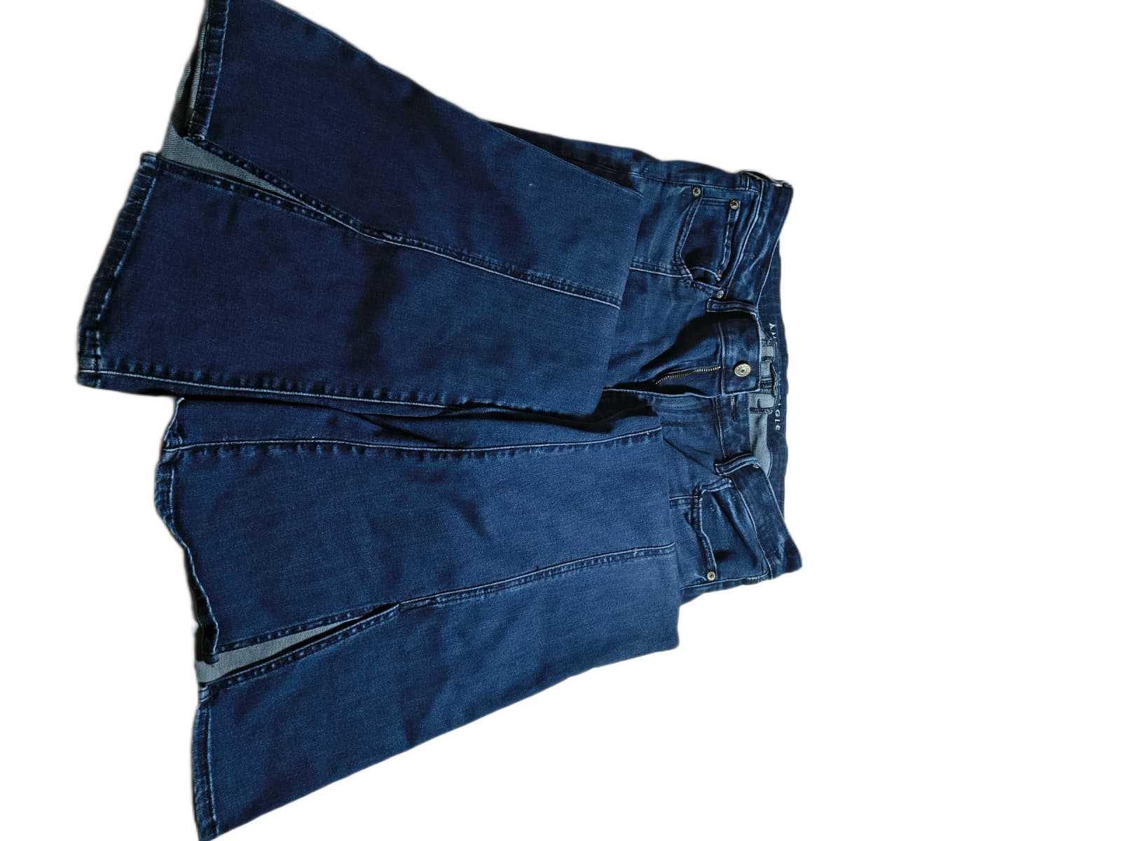 American Eagle Festival Flare Jeans Size 14 Regular Dark Wash JNF 15/06/26/A