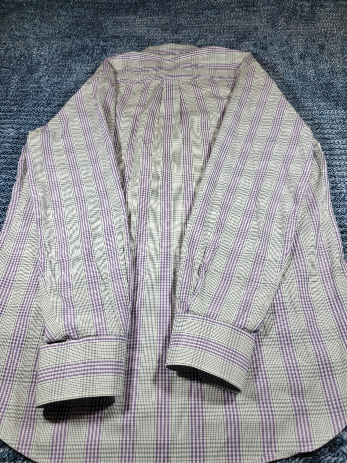 Peter Millar Crown Non-Iron Classic Fit Plaid Button-Down Shirt LG