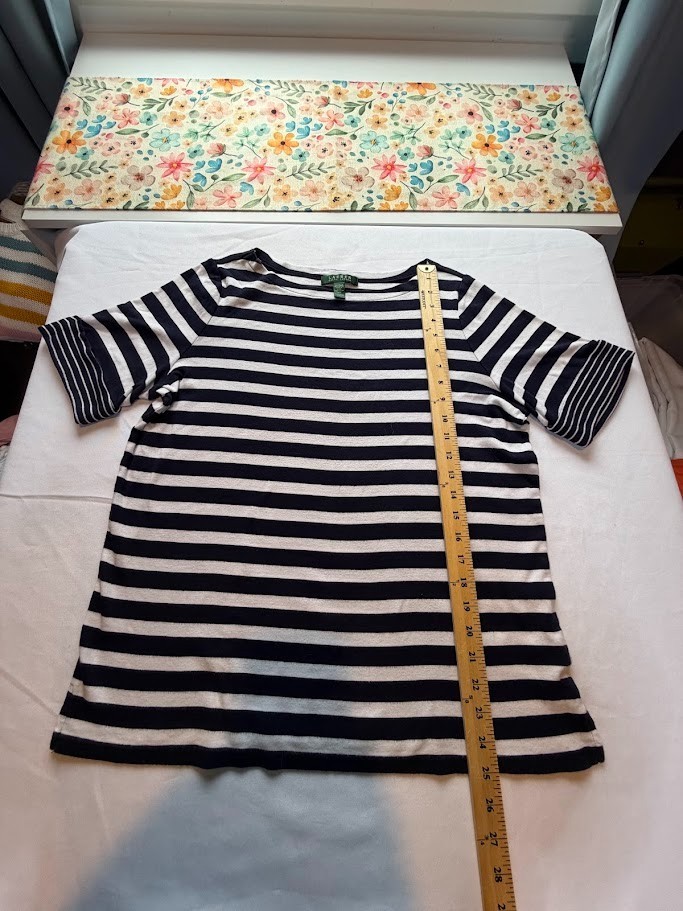 Women’s Preppy Stripped Tunic Perfect for Spring and Summer – Size 2X