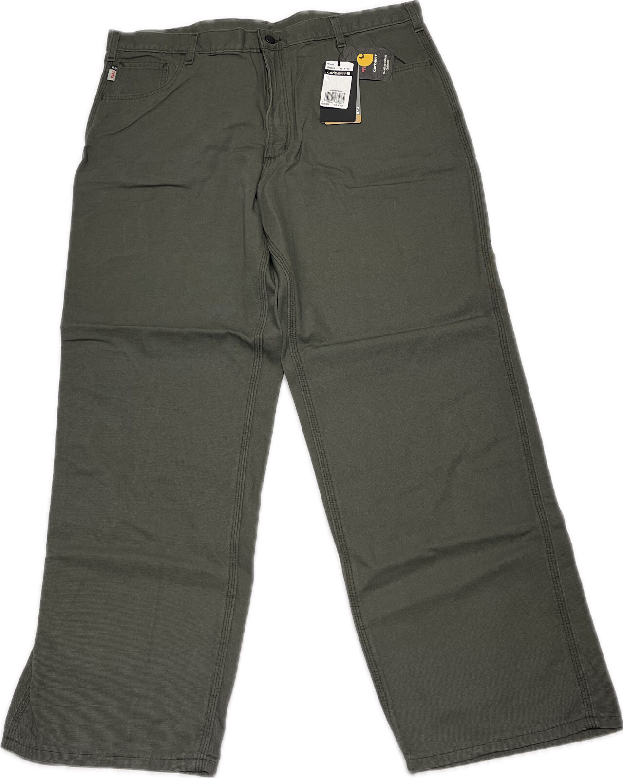 Carhartt FRB159-MOS Flame Resistant Cat 2 Moss Men 42×32 NWT FR NFPA Pants