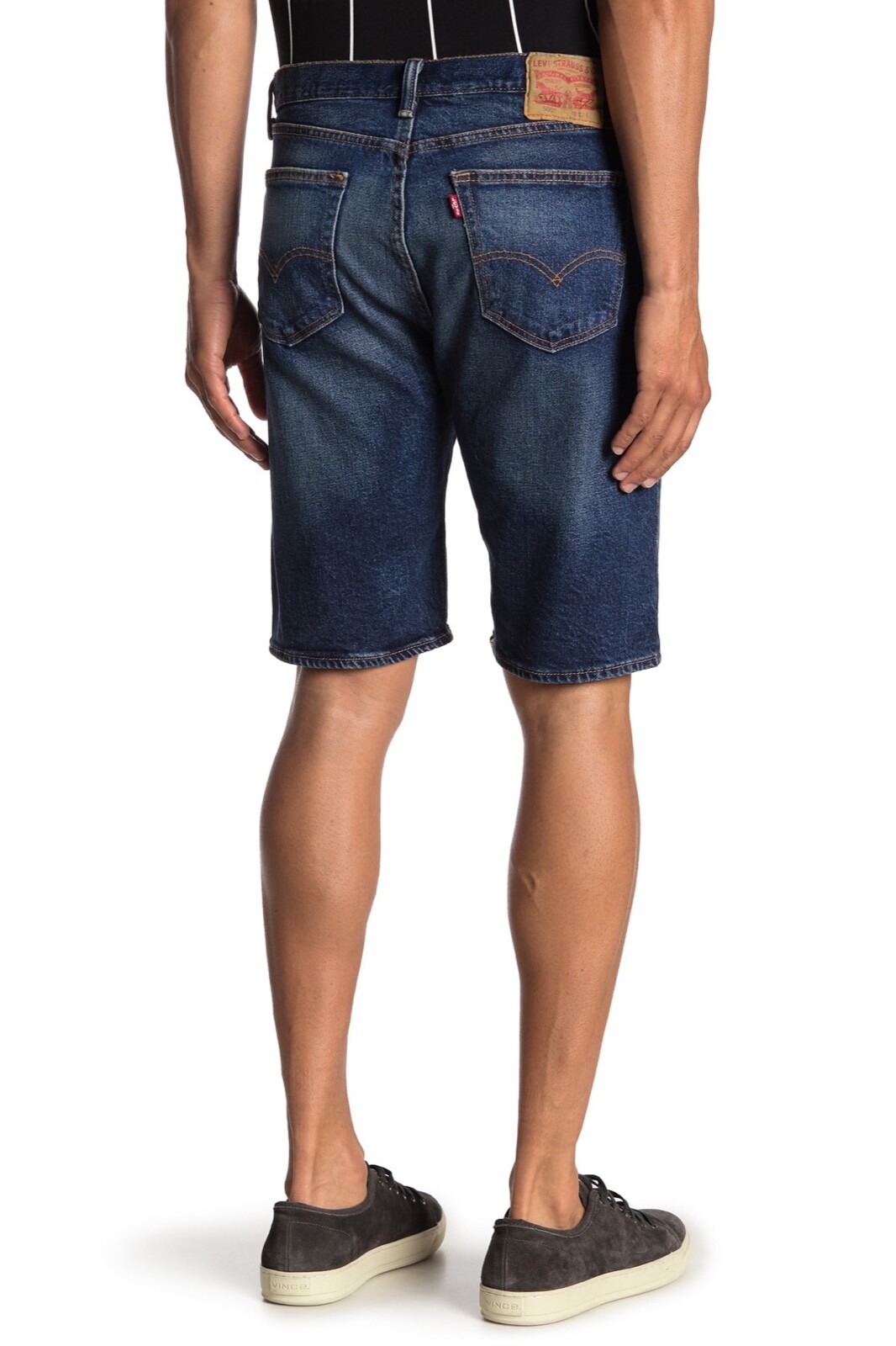 Levi’s 505 Men’s Classic Regular Fit Stretch Denim Stonewash Shorts 345050158