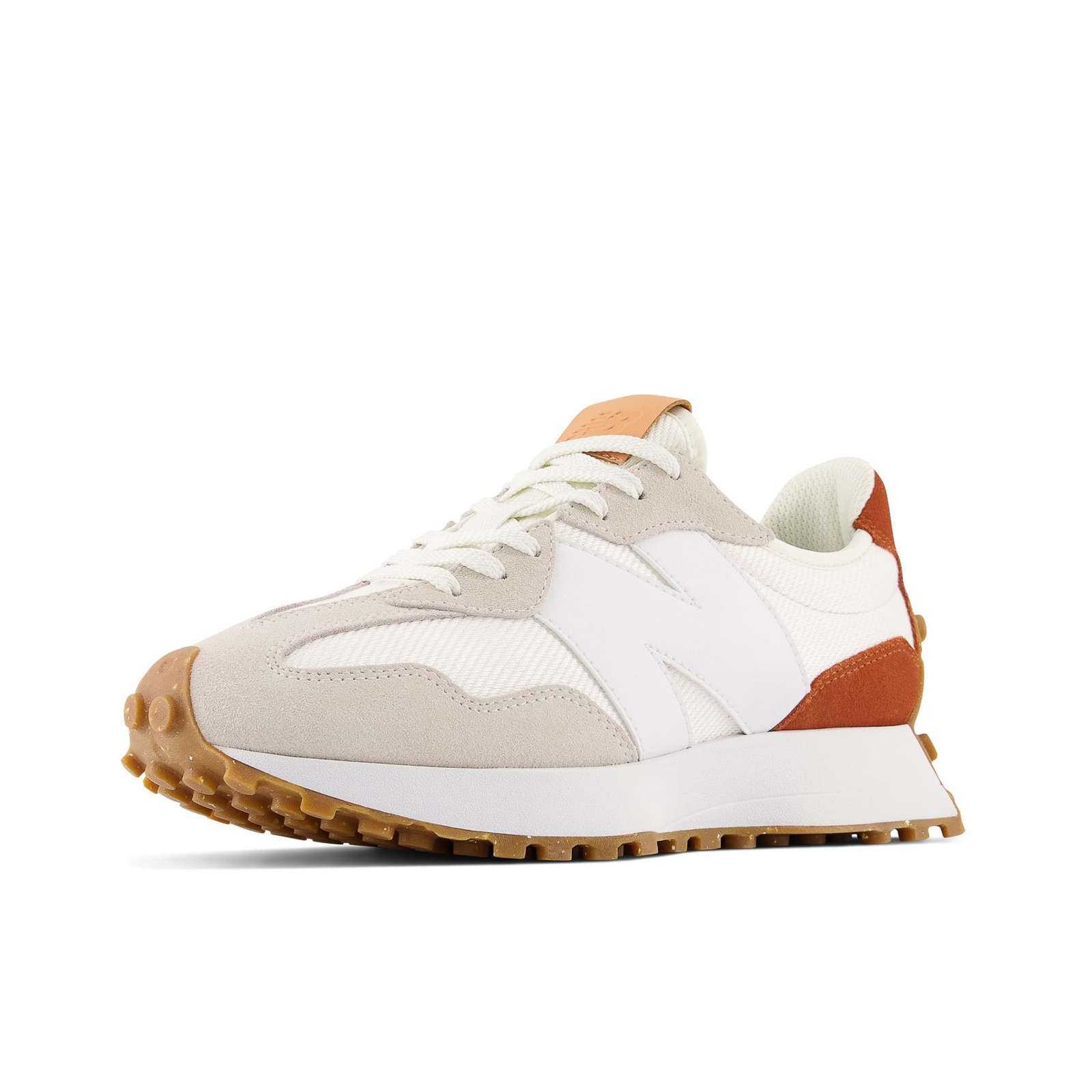New Balance Women’s 327 Sneaker – Sea Salt/Rust Oxide