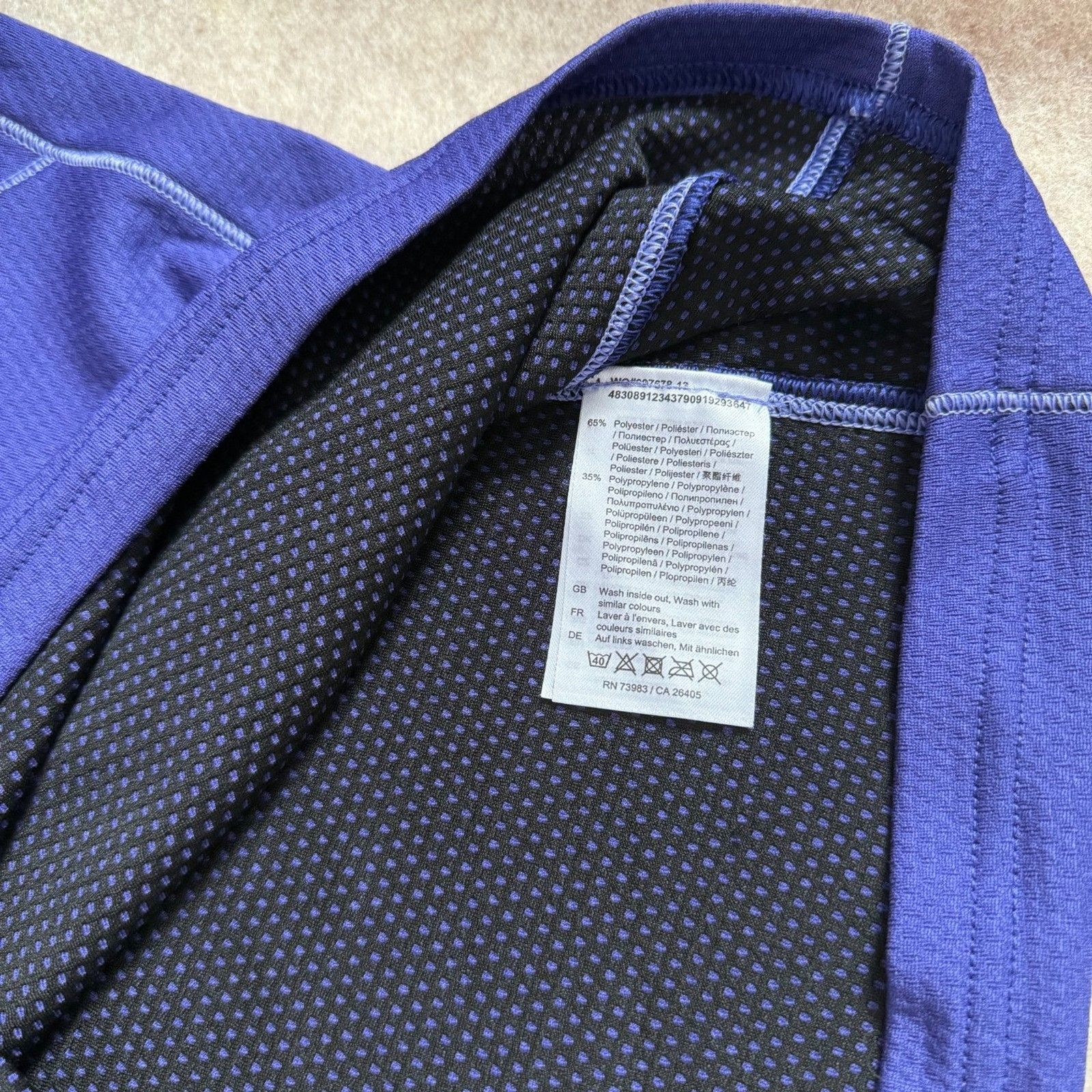 Helly Hansen LIFA base layer top womens M purple long sleeve thermal athleisure