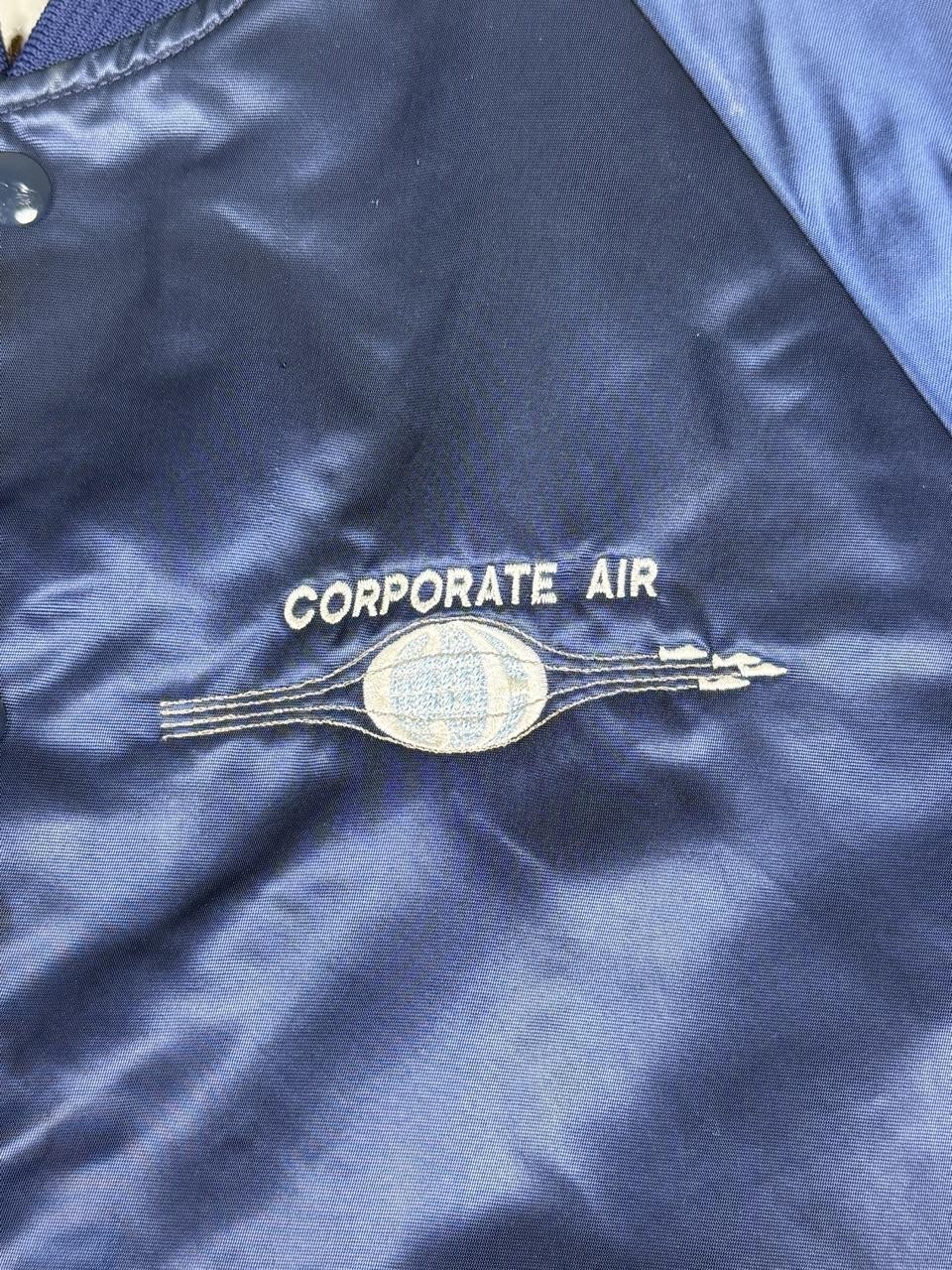 1980s HARTWELL CORPORATE AIR BOMBER JACKET