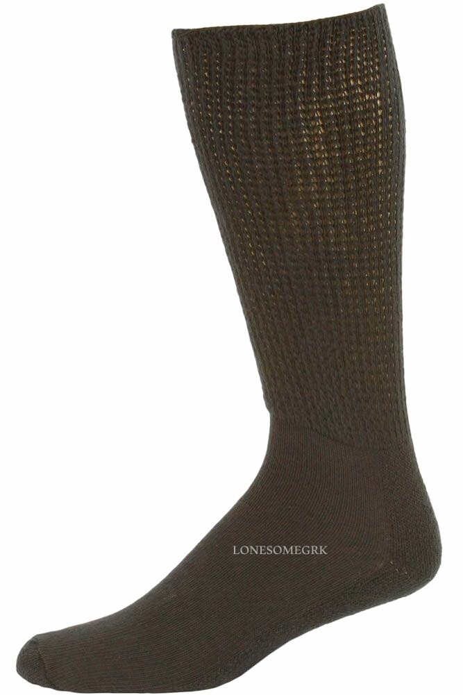 12 Pairs Physicians Choice OVER THE CALF/ Knee High American Made Diabetic Socks