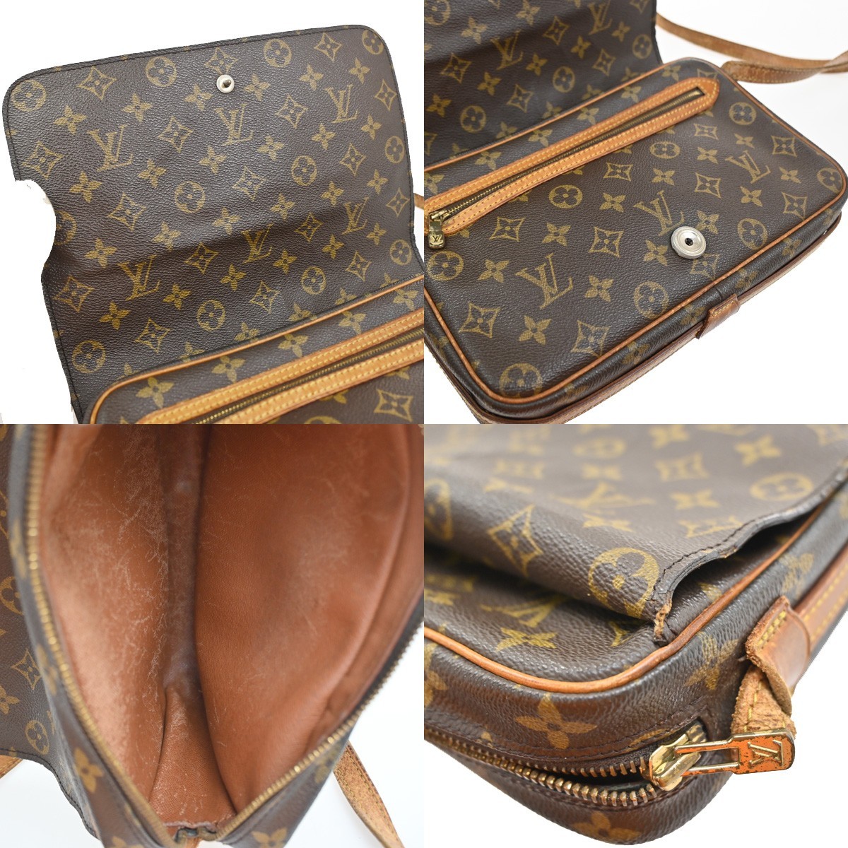 LOUIS VUITTONI Saint Germain 28 Shoulder Bag Monogram Leather BN M51207 66SA035