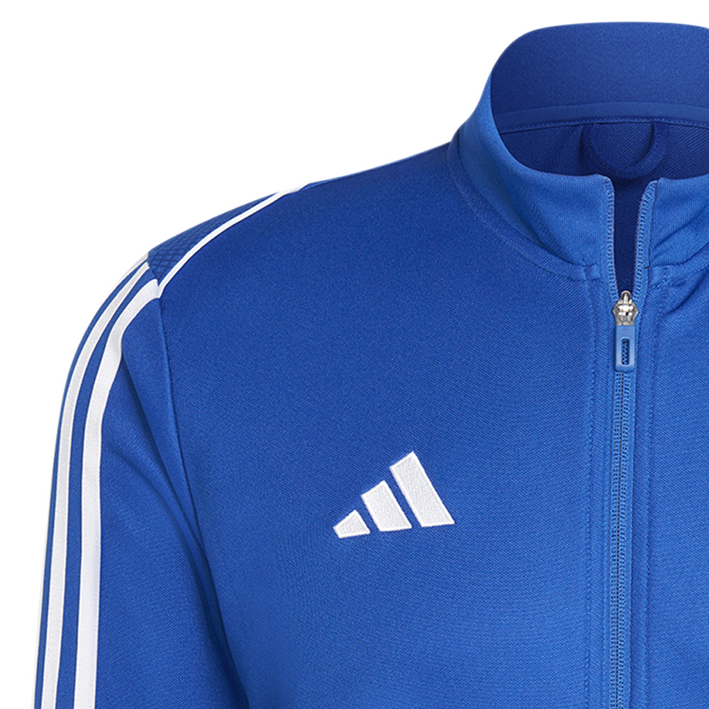 adidas Tiro 23 League Training Full Zip Track Jacket Mens Blue Casual Athletic O