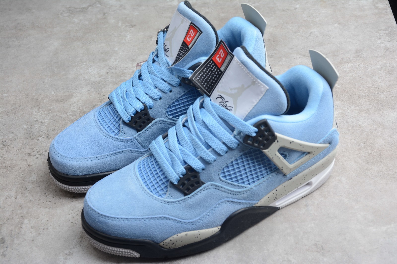Jordan 4 “University Blue” Mid Top Men’s Retro Basketball Shoes US Size 7-12