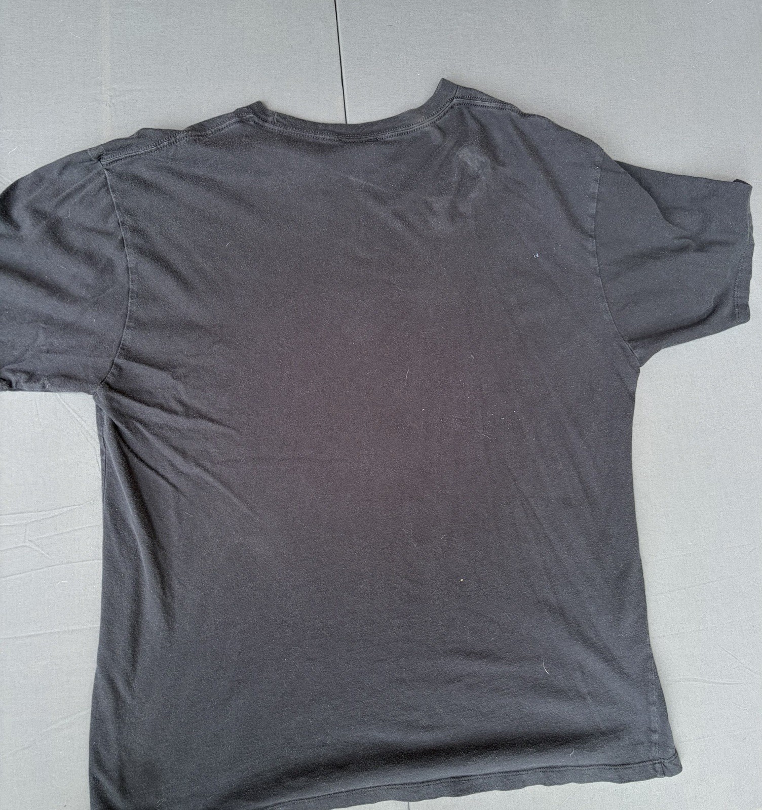 Vintage MTV New York City Red Script Graphic T Shirt Black Music Television Y2K⁠