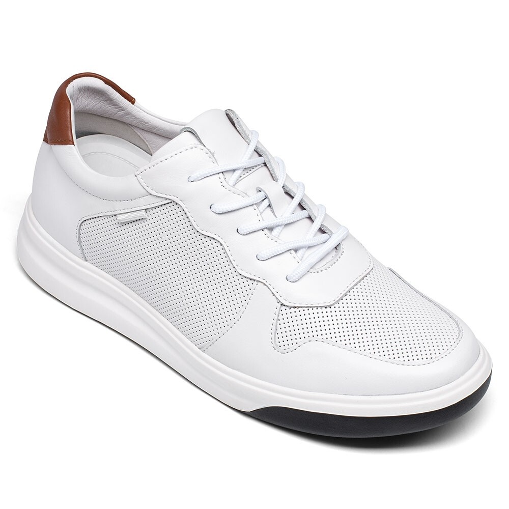 us11.5 CHAMARIPA 6cm/2.36inches elevator shoes men white Height Increase sneaker