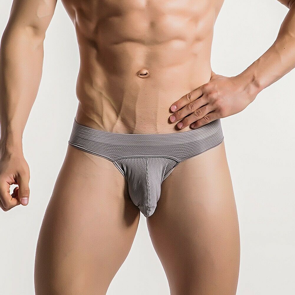 Men Sexy Thongs Briefs Low-rise G String Pouch T-back Underwear Bikini Panties~~
