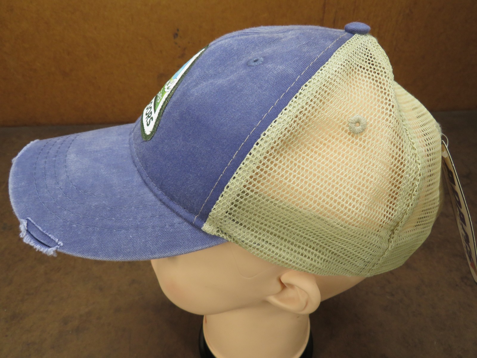NWT She Goes Outdoors hiking backpacking travel snapback hat trucker cap