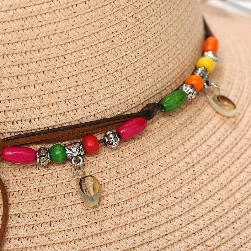 Fashionable Korean Multiple Styles Version Little Daisy Embroidered Straw Hat Wo