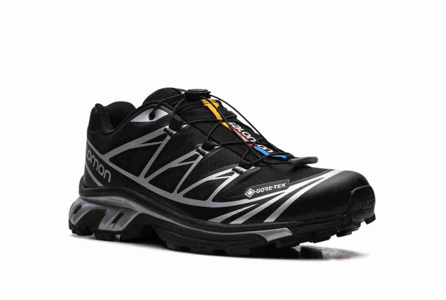 Salomon XT-6 GORE-TEX Black Silver L47450600 Men Size