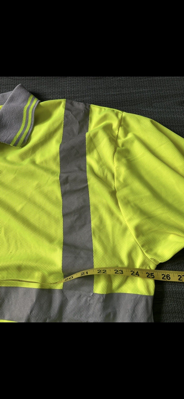 Ergodyne GloWear 8295 ANSI High Visibility Reflective Polo Shirt Size XL