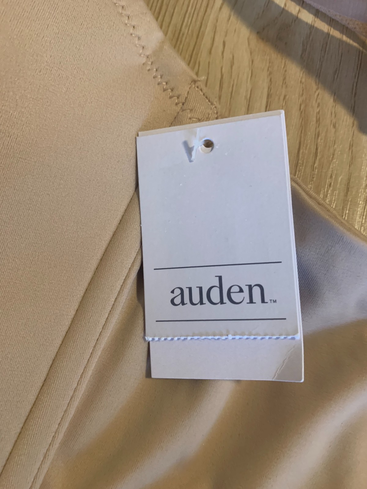 Auden, Lightly Lined Wire free Bra, Beige, 46DDD, NWT