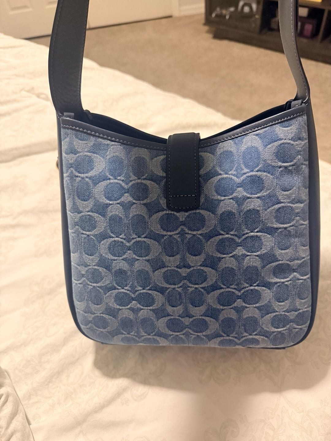 Coach Hadley Convertible Crossbody Bag in Signature Denim