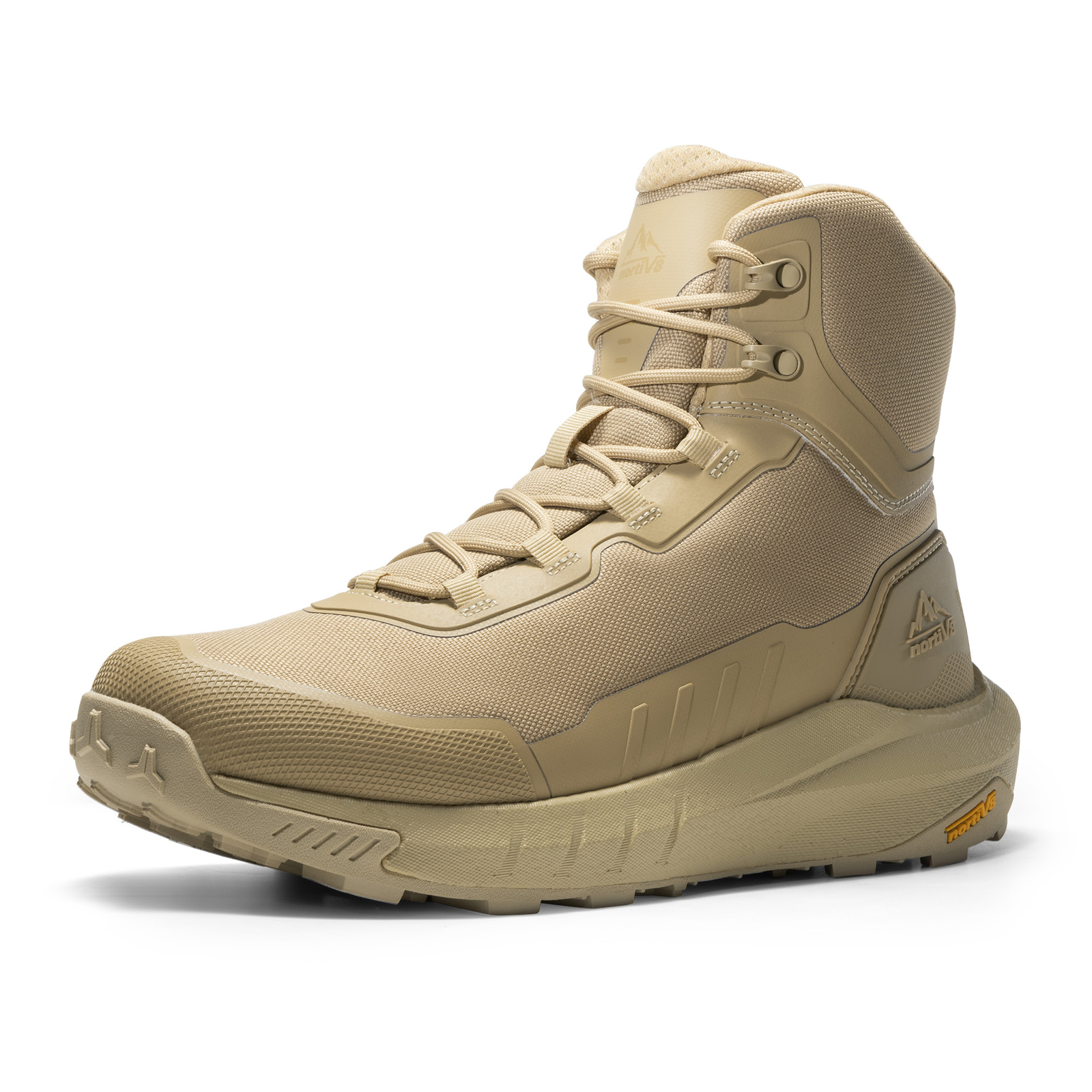 NORTIV 8 Men Tactical Military Hiking Boots Lightweight Motorcycle Combat Boots