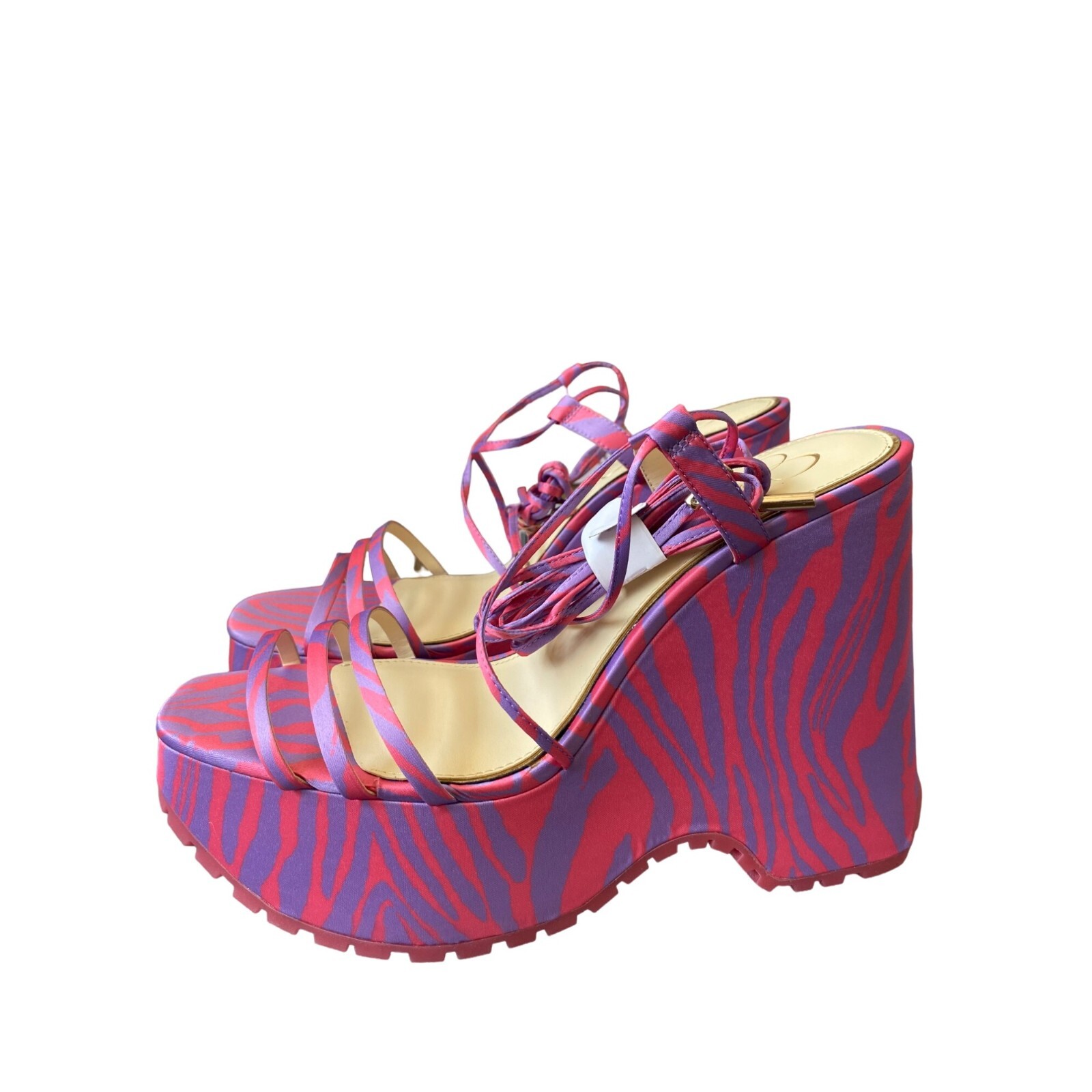 Jessica Simpson Women’s 2 Platform Sandal Lavender Rose/Sunkissed Corral NIB