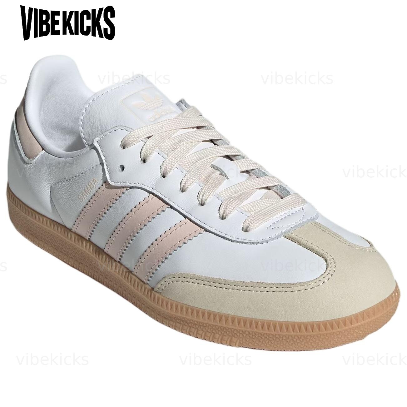 Adidas Wmns Samba OG ‘White Wonder Quartz Gum’ JS1351 Women New