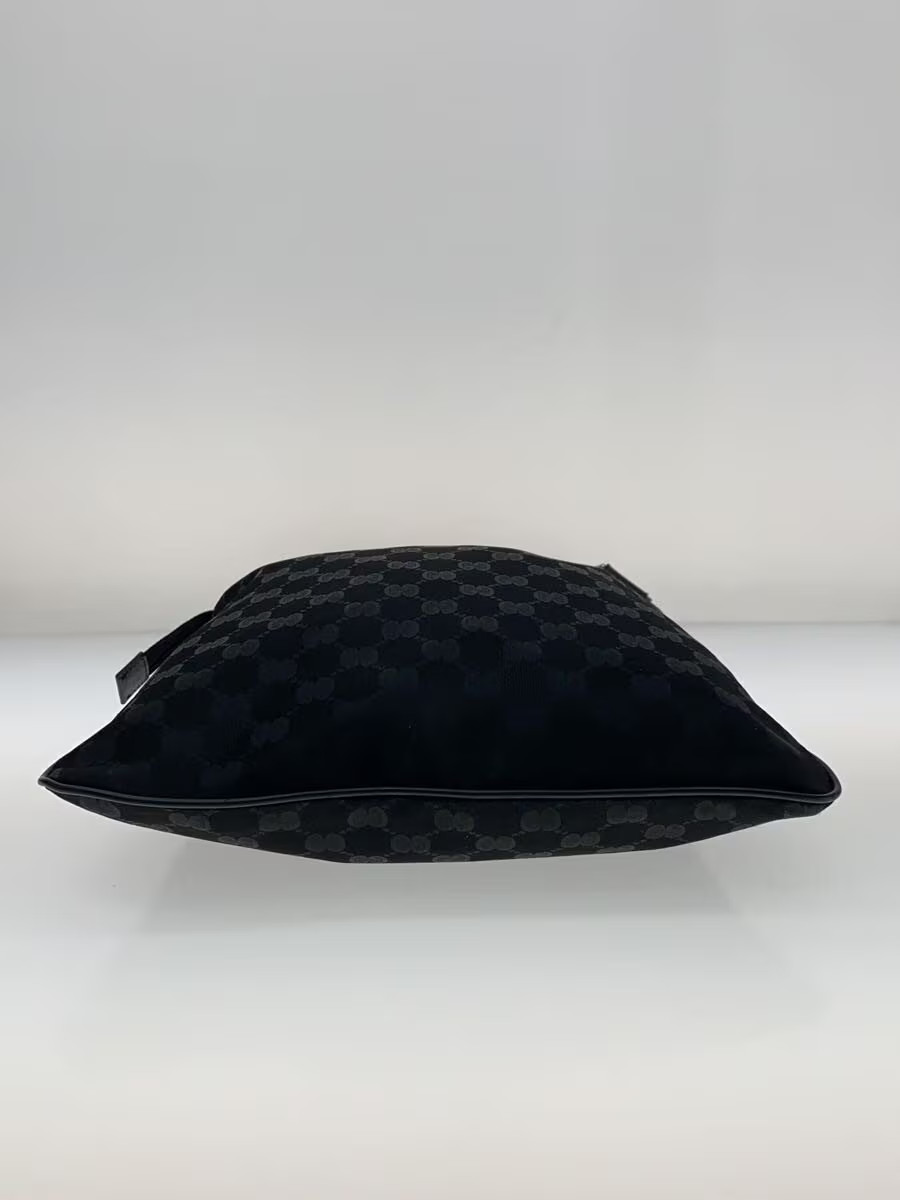 GUCCI Shoulder Bag GG Canvas Nylon BLK Allover