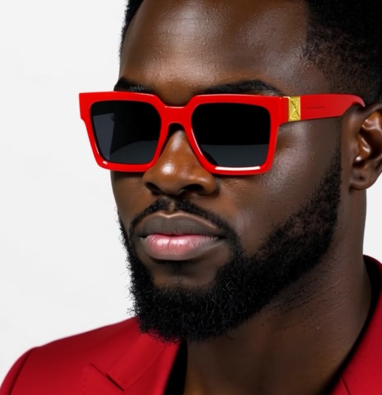 GAZELLE SQUARE SPORT SUNGLASSES OVERSIZED RUN DMC HIP HOP RETRO DESIGNER CLASSIC
