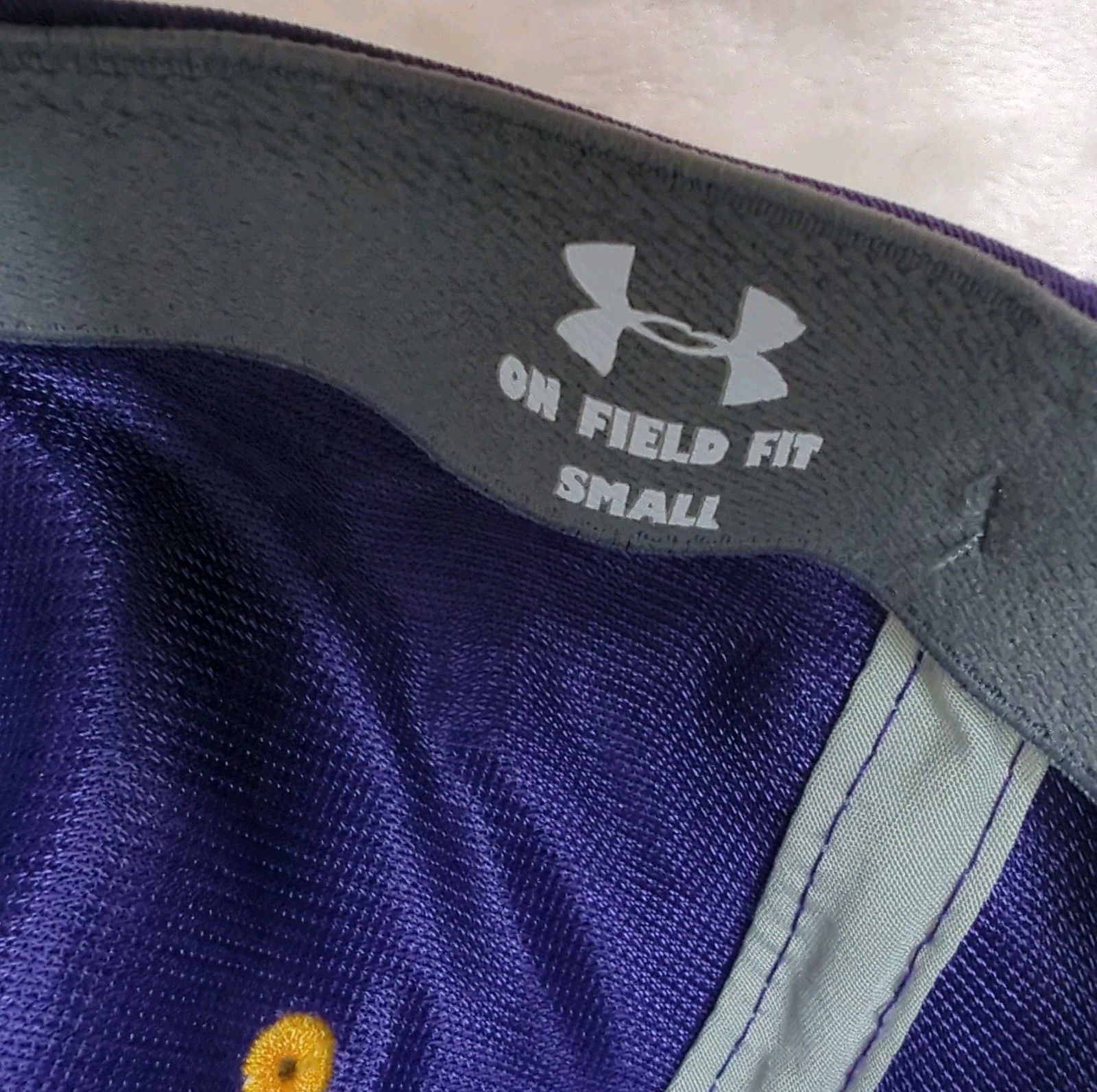 Calvary Day School Cavaliers Hat Small On-Field Fit Under Armour CDS Purple/Gold