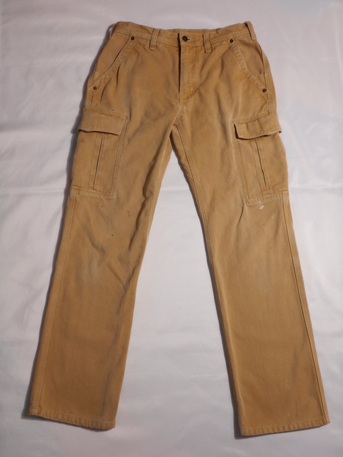 Patagonia IRON FORGE Hemp Canvas Cargo Pants FLAWS Coriander Size 32 X 33