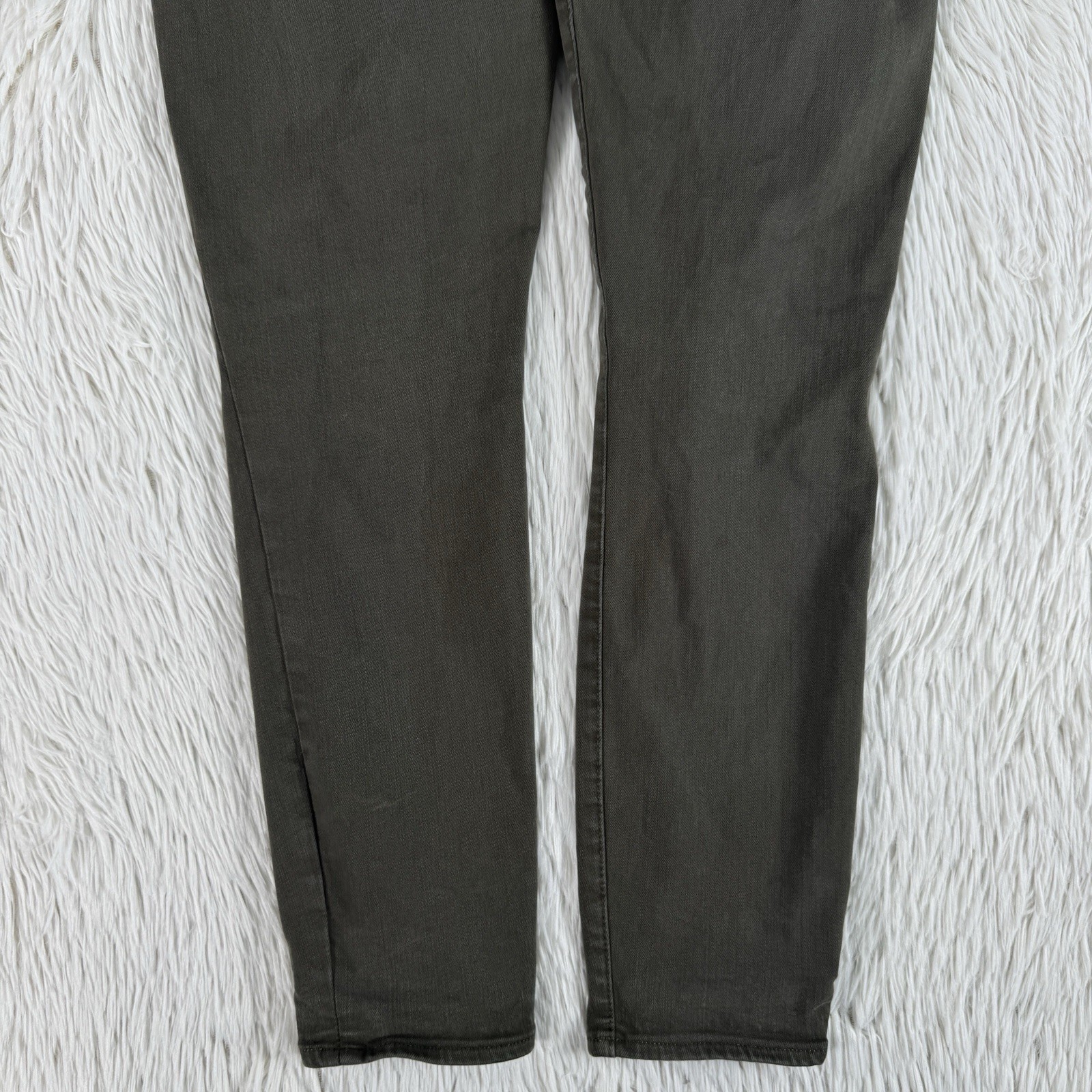 Gap 1969 Olive Green Resolution High-Rise Pull-On Legging Denim Jeans Women’s 30