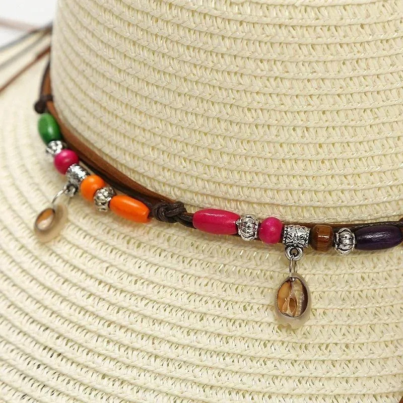 Fashionable Korean Multiple Styles Version Little Daisy Embroidered Straw Hat Wo