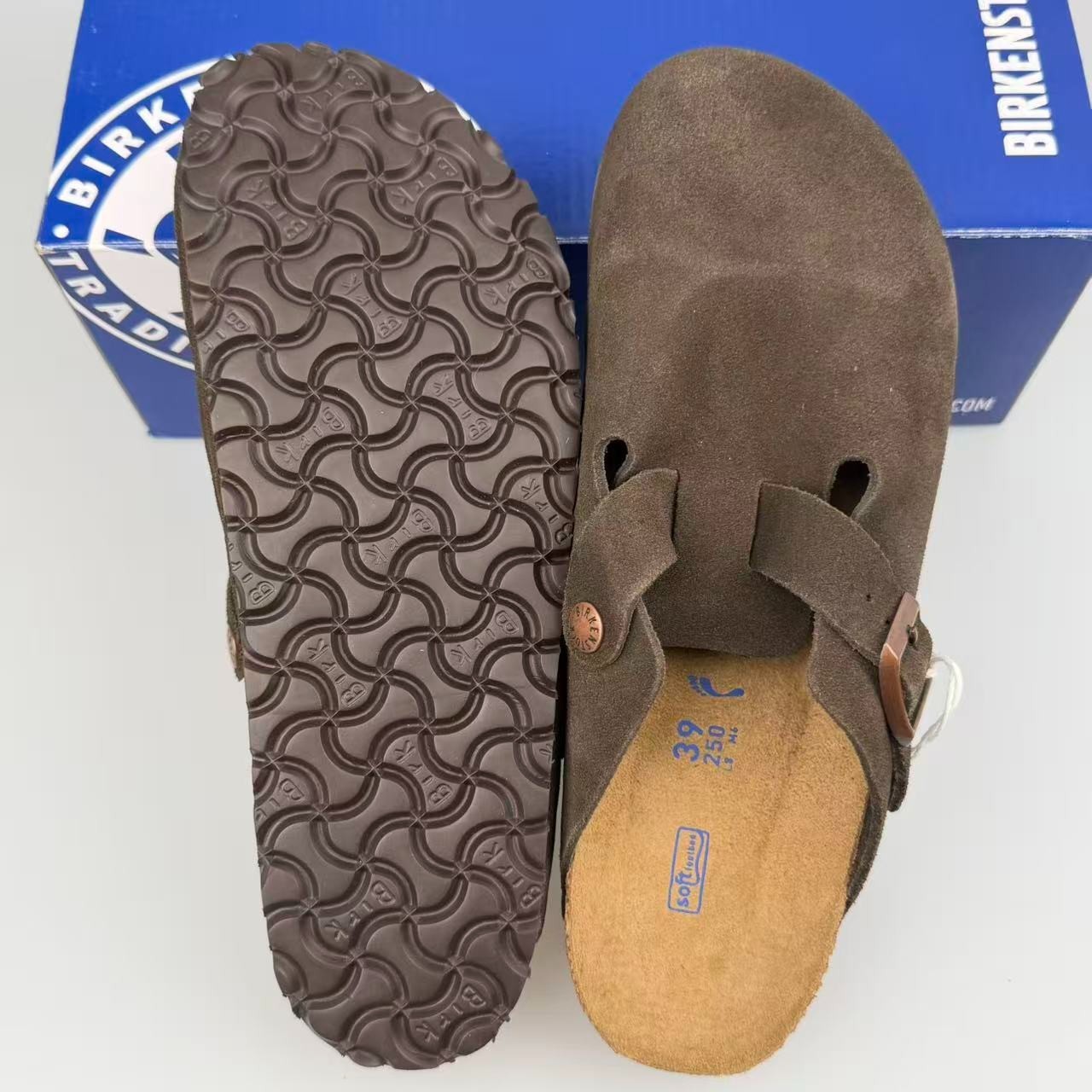 Birkenstock Boston Soft Footbed Suede Leather Unisex Clogs EU 37-45 All Colors