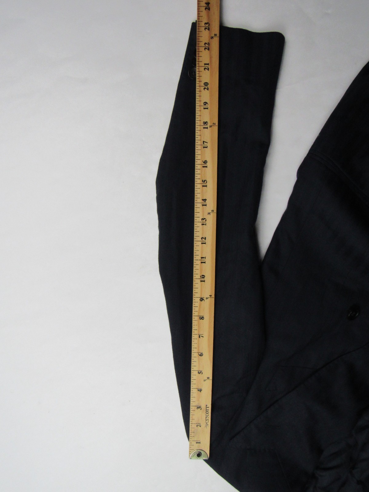 SuitSupply Blazer Havana Double Breasted Jetted Slim Coat 34 Super 120s Fratelli