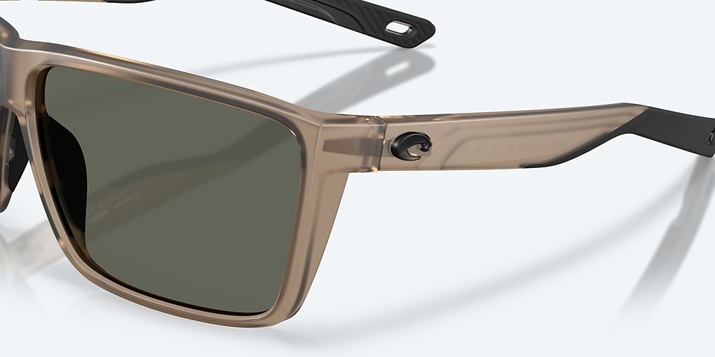 Costa Del Mar Rincon II Matte Brown Smoke/Gray 580G Polarized 64 mm Sunglasses
