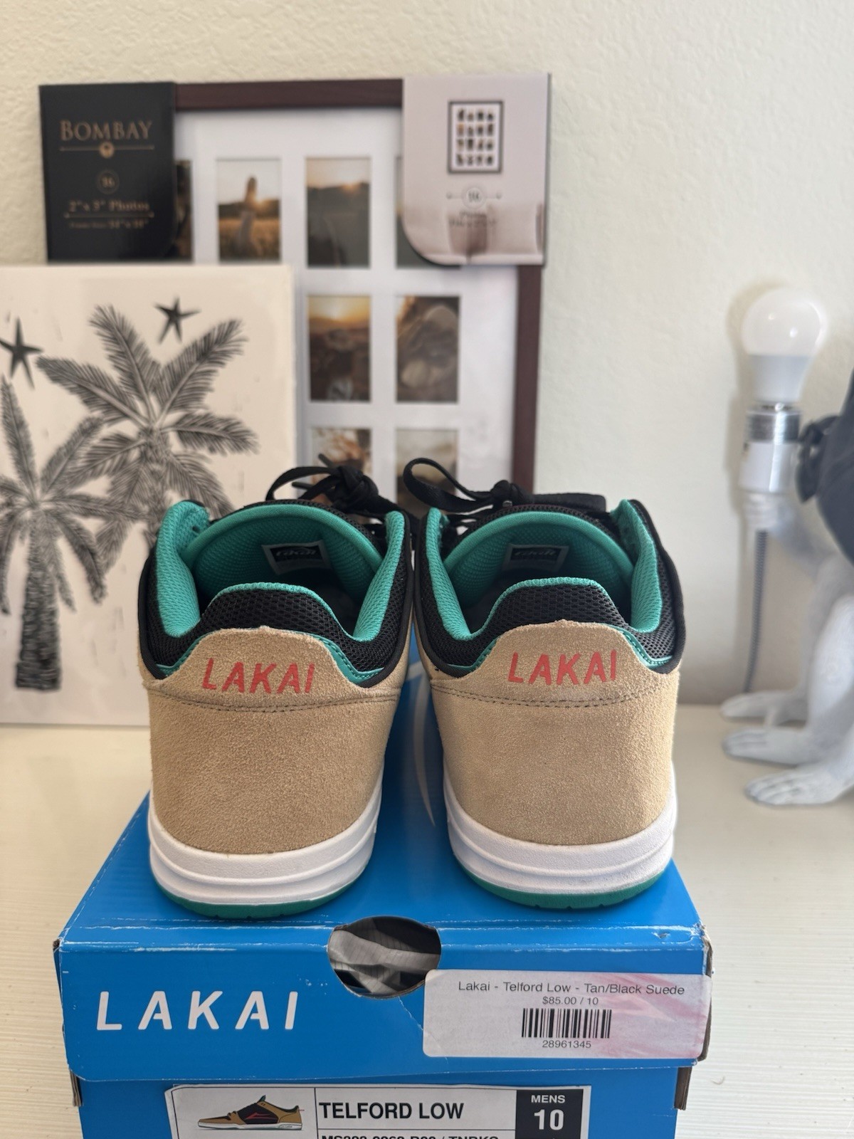 Lakai Telford Low Black/Tan